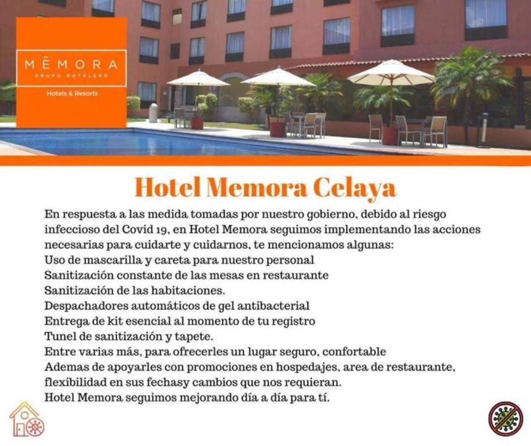 Memora Hotel Celaya  Buitenkant foto